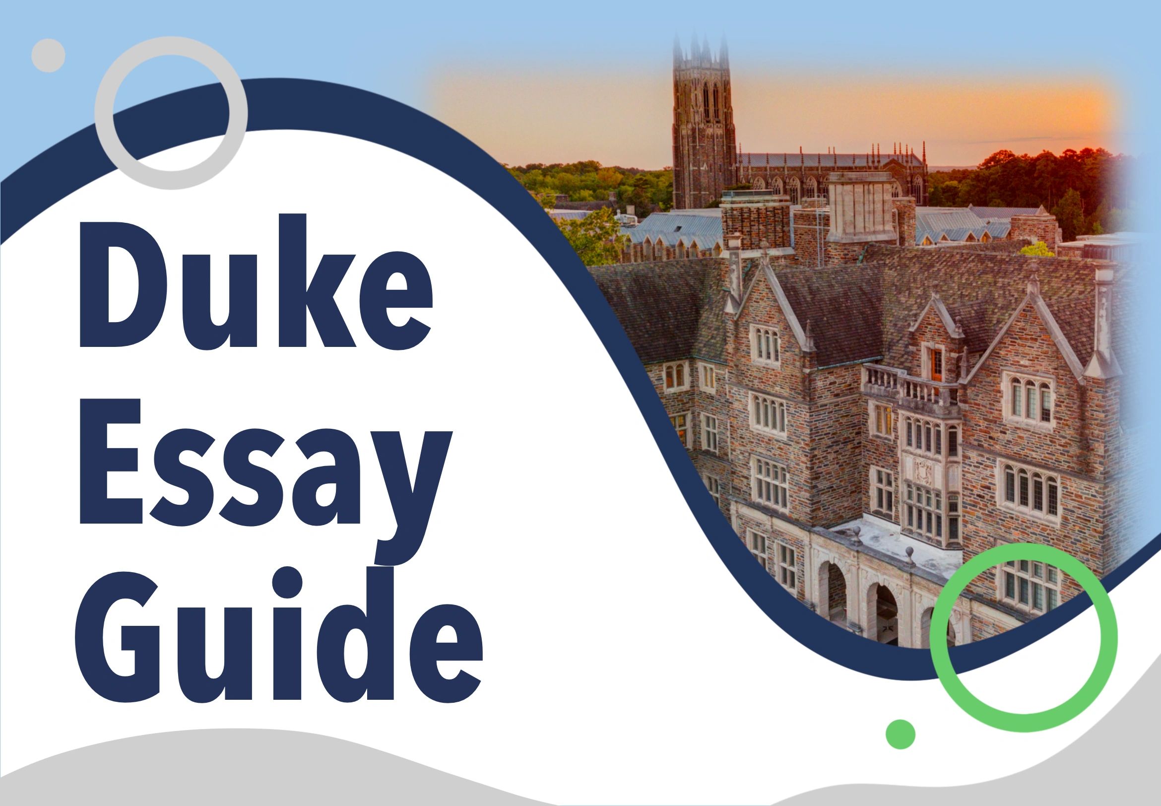duke essays guide